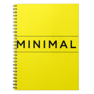Minimale Vibes Notizblock