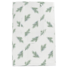 Minimale Weihnachts-Korporat-Tannenbaum-Muster Mittlere Geschenktüte