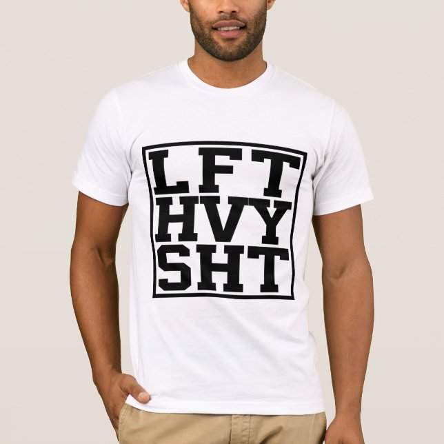 Minimale weiße ästhetische Abstraktion T-Shirt (Vorderseite)