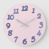 Minimale Zahl-Kobalt-Indigo-Blau-Rosa-Pastell