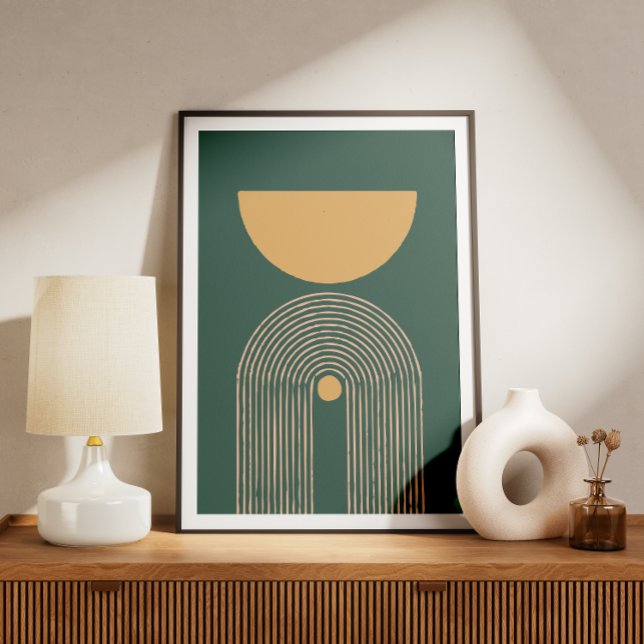 Minimale zeitgenössische Kunst IV Poster (Von Creator hochgeladen)