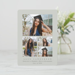 Minimaler Abschluss für den grünen Rahmen 4 Foto Ankündigung