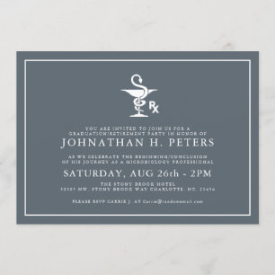 Minimaler Abschluss für Pharmakologie Einzahlungse Einladung