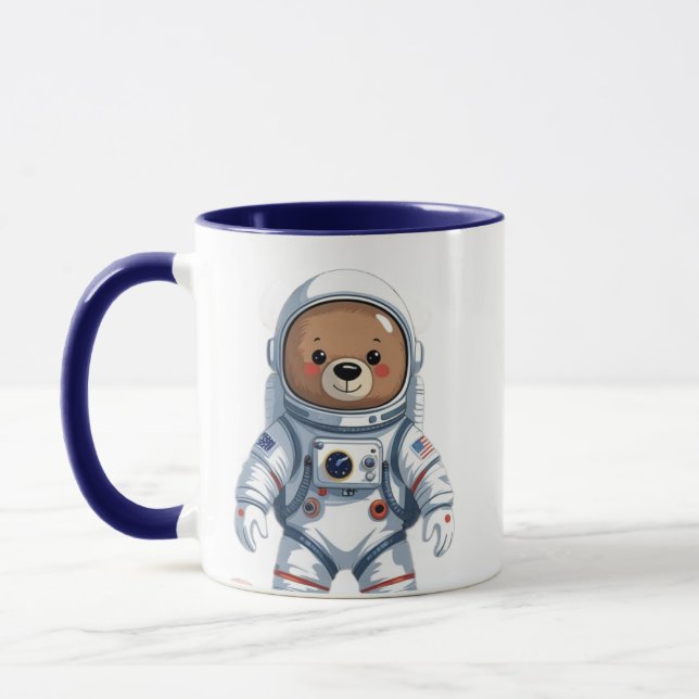 Minimaler Astronaut-Teddy Tasse (Links)