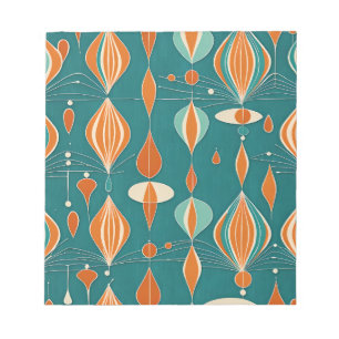 Minimaler Atomtropfenentwurf Notizblock