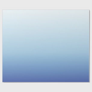 Minimaler Blauverlauf-Hintergrund Geschenkpapier