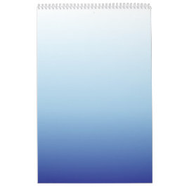 Minimaler Blauverlauf-Hintergrund Kalender