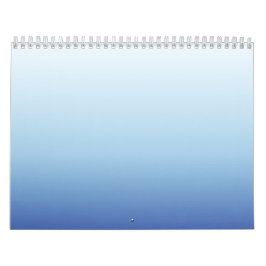 Minimaler Blauverlauf-Hintergrund Kalender