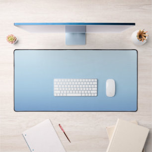 Minimaler Blauverlauf-Hintergrund Schreibtischunterlage