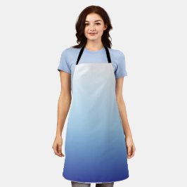 Minimaler Blauverlauf-Hintergrund Schürze