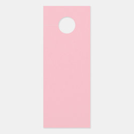 Minimaler Blush Pink-Standard Türanhänger