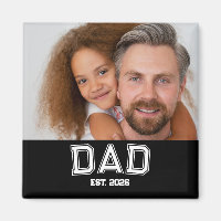 Minimaler Dad Gegründetes Jahr Neues Vater Foto