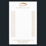 Minimaler eleganter Augenbrauen-Flyer Flyer<br><div class="desc">Personalisierender Flyer mit Augenbraue Illustration.Perfekt für Augenbrauen & Makeup Artisten,  Friseure und Kosmetiker. Editiere dein Produkt in Minuten in dem du deine Daten hinzu füg. Über "weiteres personalisieren" kannst Du Schriftart/Farbe/Position verändern.</div>