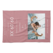 Minimaler Foto Text Tusy Pink Save the Date