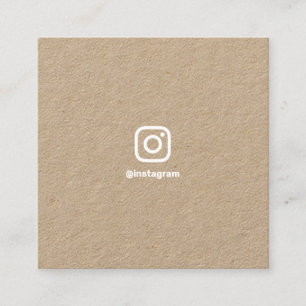 Minimaler Fotograf soziale Medien Instagram kraft Telefonnummerkarte