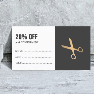 Minimaler Graue Imitate Gold Haare Termin Coupon