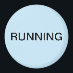 Minimaler hellblauer Spülmaschinenmagnet Magnet<br><div class="desc">Minimaler Küchenmagnet mit hellblauem Hintergrund für die Küchenorganisation. Passen Sie Ihren Text an.</div>