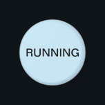 Minimaler hellblauer Spülmaschinenmagnet Magnet<br><div class="desc">Minimaler Küchenmagnet mit hellblauem Hintergrund für die Küchenorganisation. Passen Sie Ihren Text an.</div>