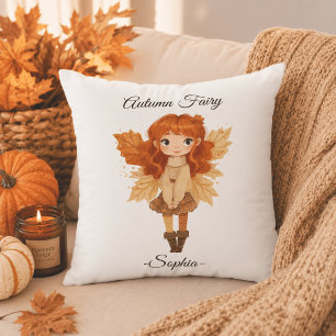 Minimaler Herbstfee – Personalisiert  Kissen