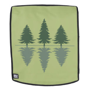 Minimaler Kiefernwald Rucksack