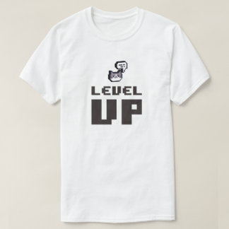 Minimaler Level Up Gamer T-Shirt