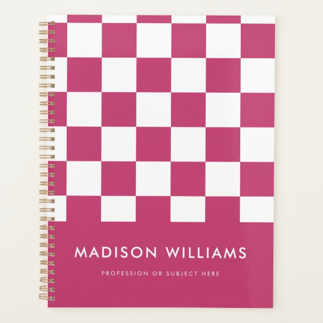 Minimaler moderner Planer (Vorderseite)