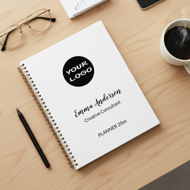 Minimaler moderner Profi | Ihr Logo Planer (Von Creator hochgeladen)