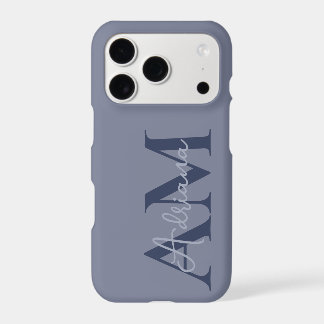 Minimaler Monogramm-Individuelle Name stilvoll