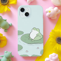 Minimaler niedlicher Frosch