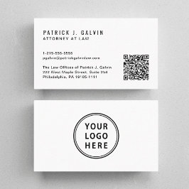 Minimaler QR-Code für Logos Beruflich Visitenkarte