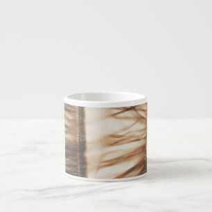 Minimaler schicker Gras-Rock Espressotasse