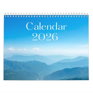 Minimaler Schreibtischkalender für ruhige Planung Kalender