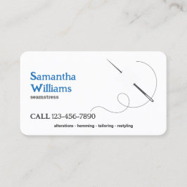 Minimaler Seamstress Visitenkarte