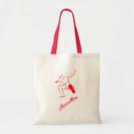Minimaler Skater  Tragetasche