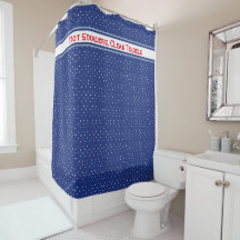 Minimaler Stil Blau, weißer individuelle Name Dusc