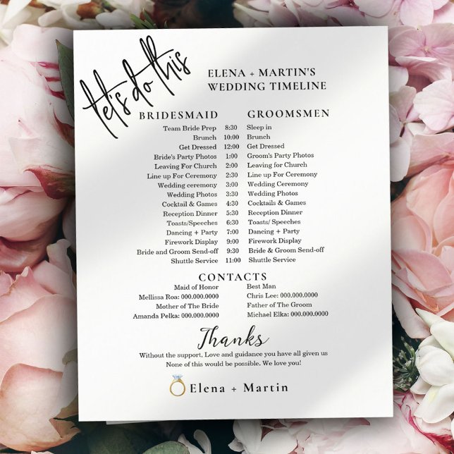 Minimaler Text-Script-Hochzeitstag (Von Creator hochgeladen)