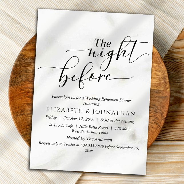 Minimaler Text Skript die Nacht vor Einladung (Von Creator hochgeladen)