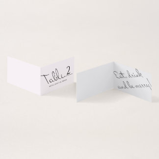 Minimaler typografischer Spaß und dennoch formale 