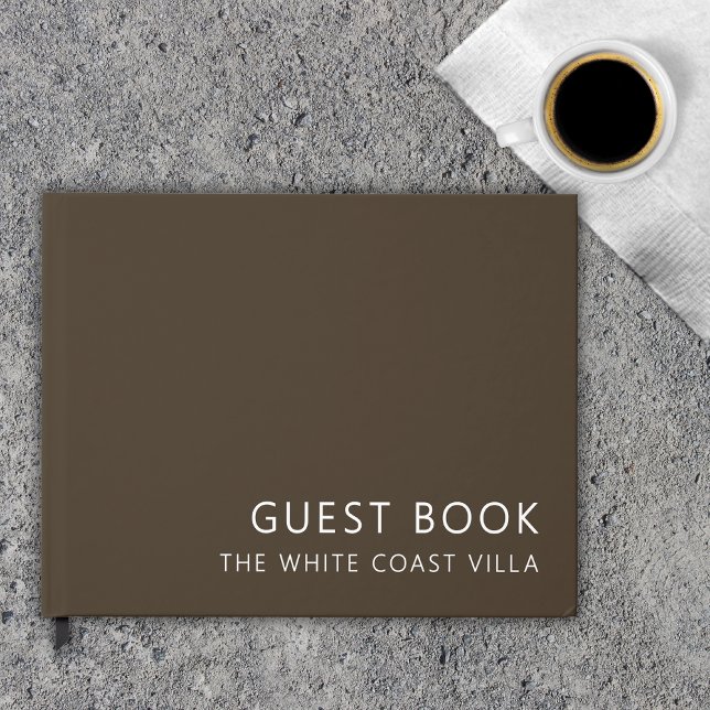 Minimaler Urlaub Rental QR Code Kommentare Brawn Gästebuch (Von Creator hochgeladen)