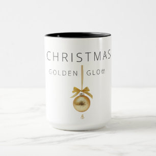 Minimaler Weihnachtsbaum in Linienkunst KaliraAr Tasse