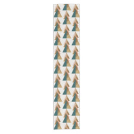 Minimaler Weihnachtsbaum Kurzer Tischläufer