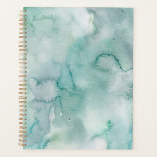 Minimales Abstraktes Watercolor Planner Journal Planer