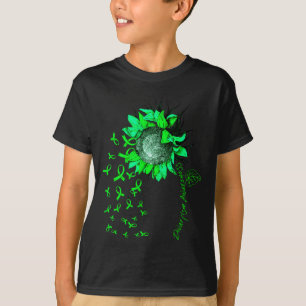 Minimales Bewusstsein für Zwergenwuchs Sonnenblume T-Shirt