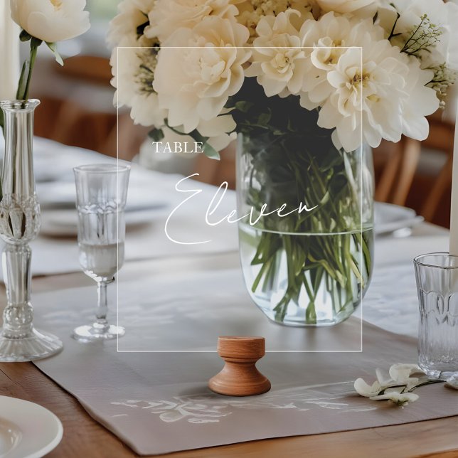 Minimales elegantes typografisches Pinselskript Acrylschild (Minimal Elegant Typographic Brush Script Acrylic Sign)