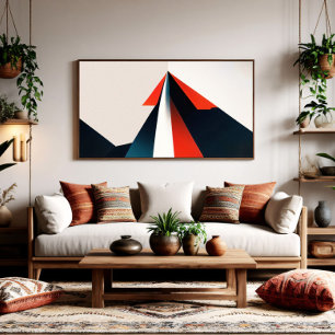 Minimales grafisches Design Poster