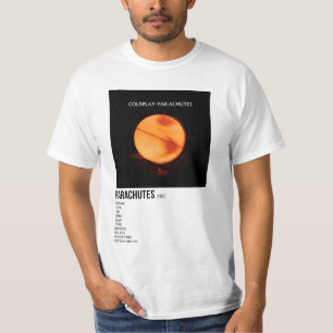 minimales Poster des Albumparachutes T-Shirt