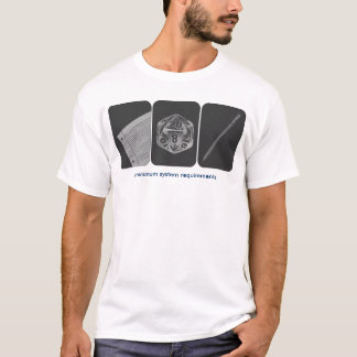 Minimales Systems-Anforderungen T-Shirt