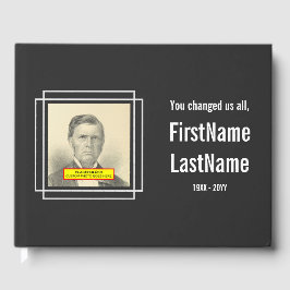 Minimales und bewegliches Gästebuch