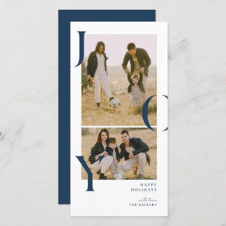 Minimalismus 2 Foto Collage Fotokarte Feiertagskarte