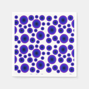 Minimalismus Bright Lila Abstrakt Serviette